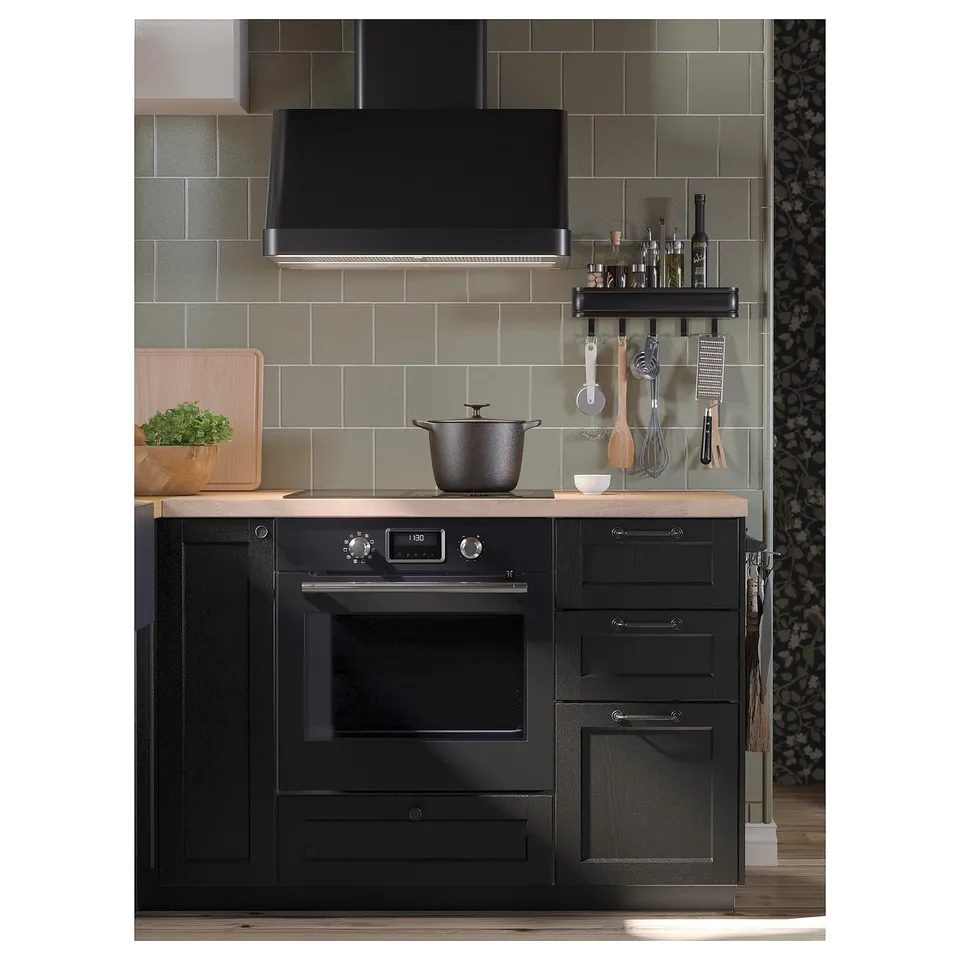 KARLBY Worktop, oak/veneer, 186x3.8 cm