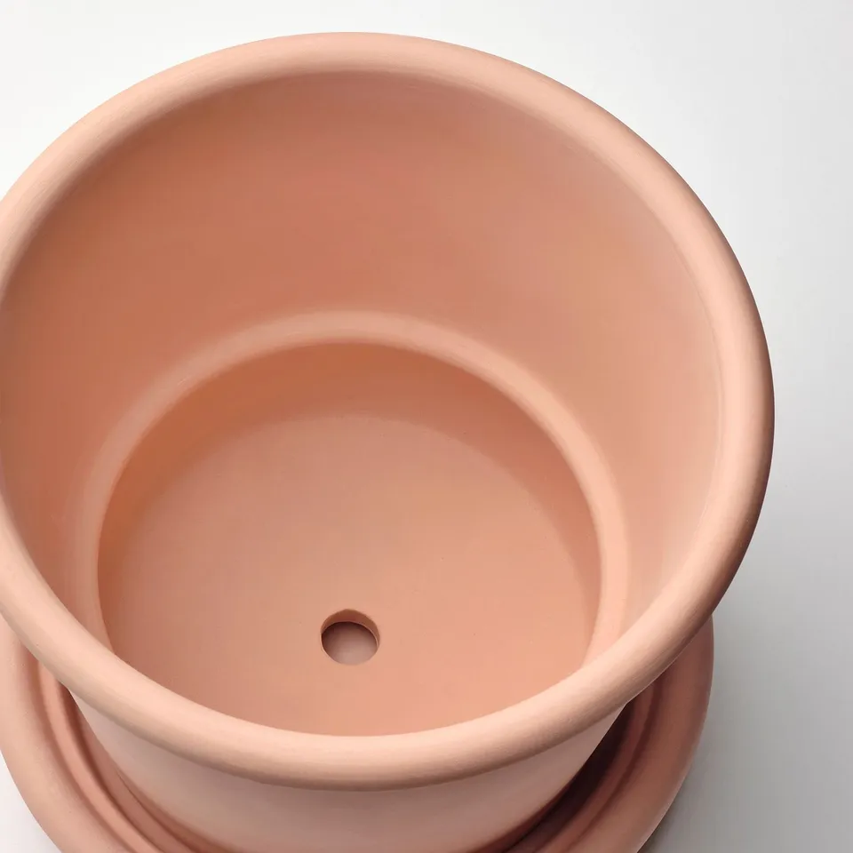 part: MUSKOTBLOMMA plant pot with saucer