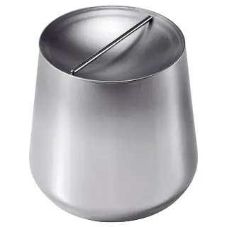 AFTONHAJ jar with lid, stainless steel, 1.5 l