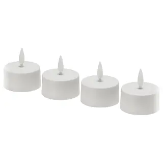 SKATGÅS LED tealight, white, Height 21 mm