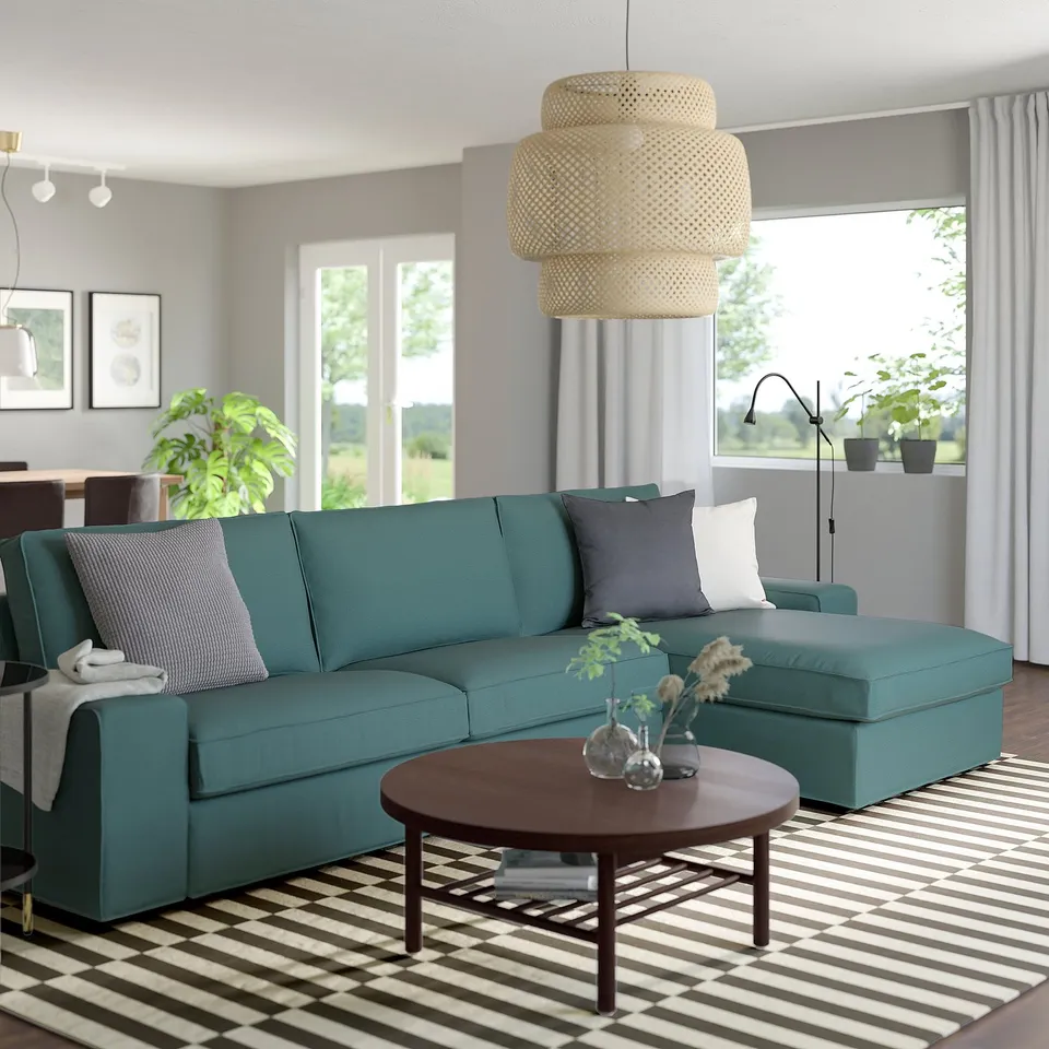 part: KIVIK 4-seat sofa with chaise longue