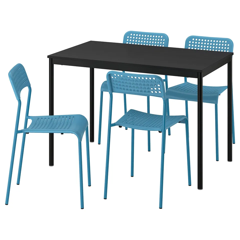 part: SANDSBERG table and 4 chairs