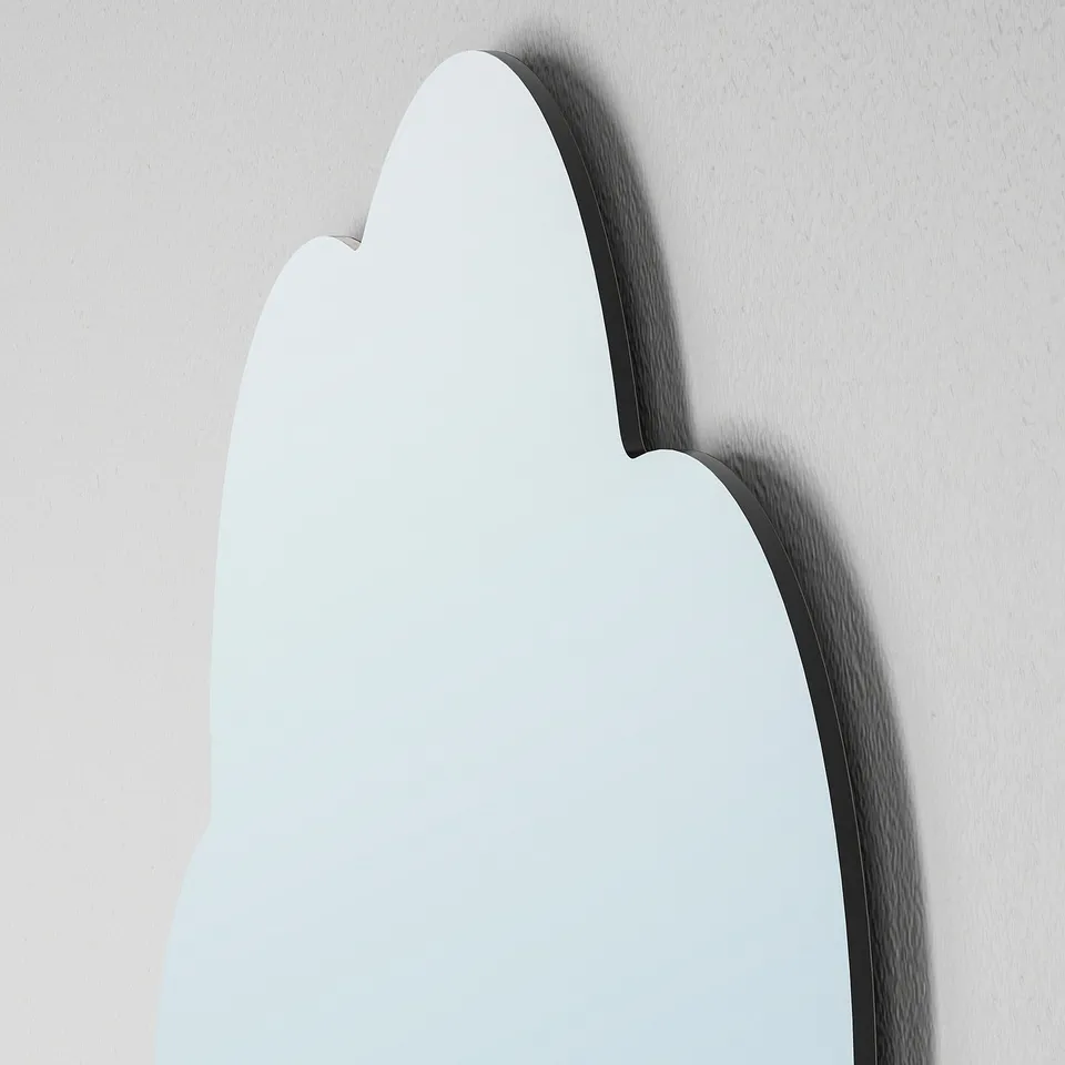 HOLMÖARNA Mirror, cloud-shaped, 30x18 cm
