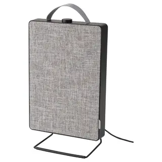 FÖRNUFTIG air purifier, black, 31x45 cm