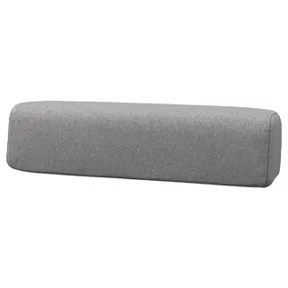 JÄTTEBO headrest cushion, Tonerud grey, Width 64 x Height 16 x Depth 25 cm
