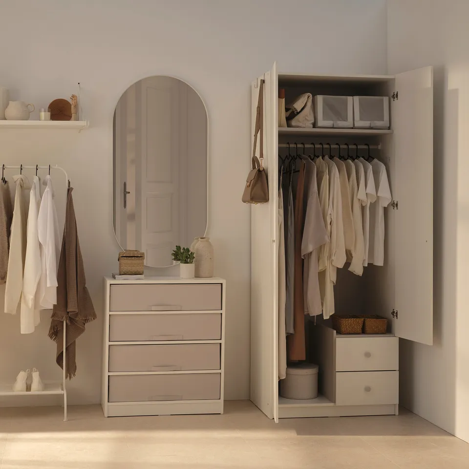 part: BRUKSVARA bedroom furniture, set of 9