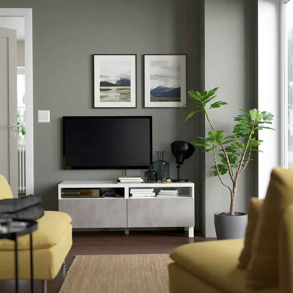 part: BESTÅ TV bench with drawers
