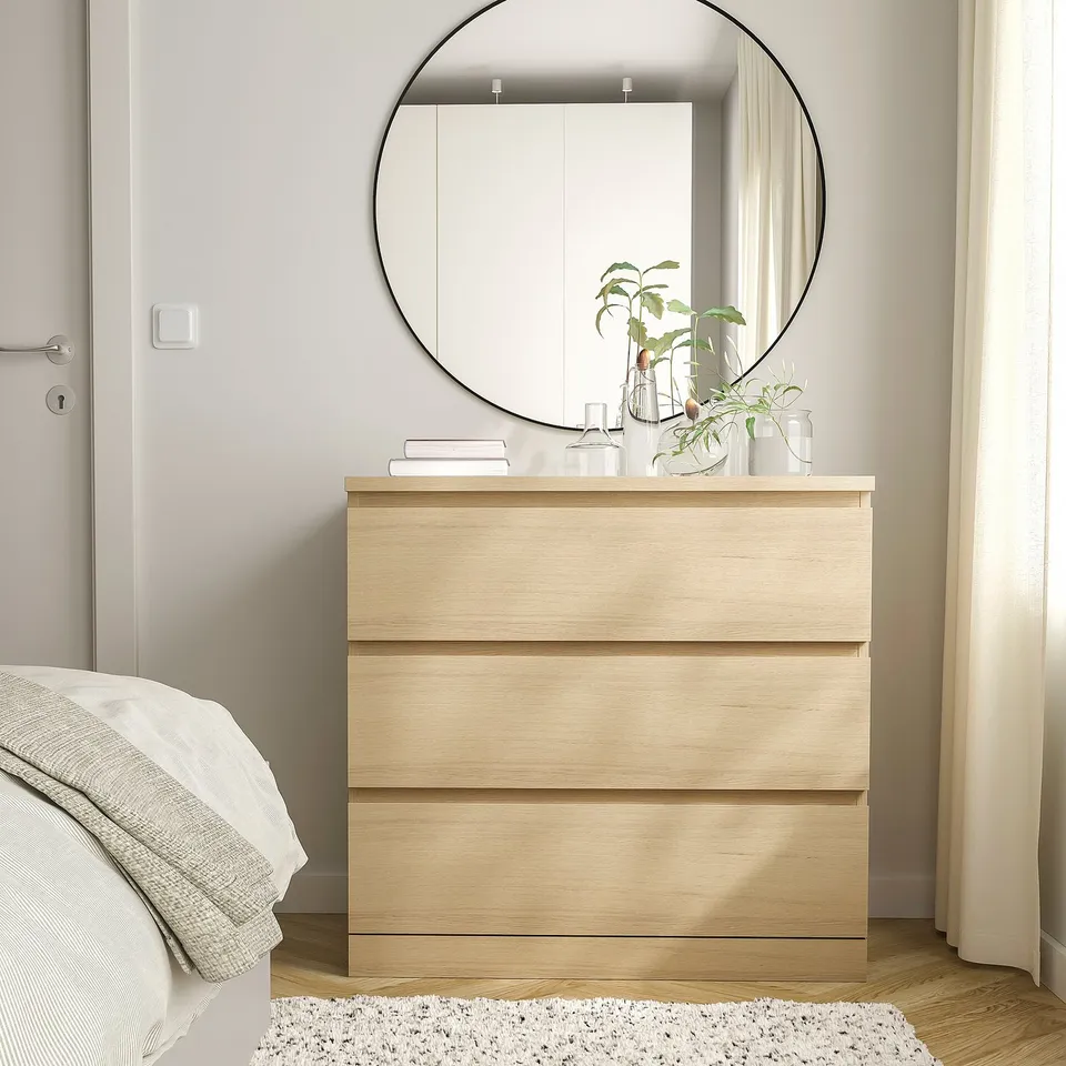 part: MALM chest of 3 drawers