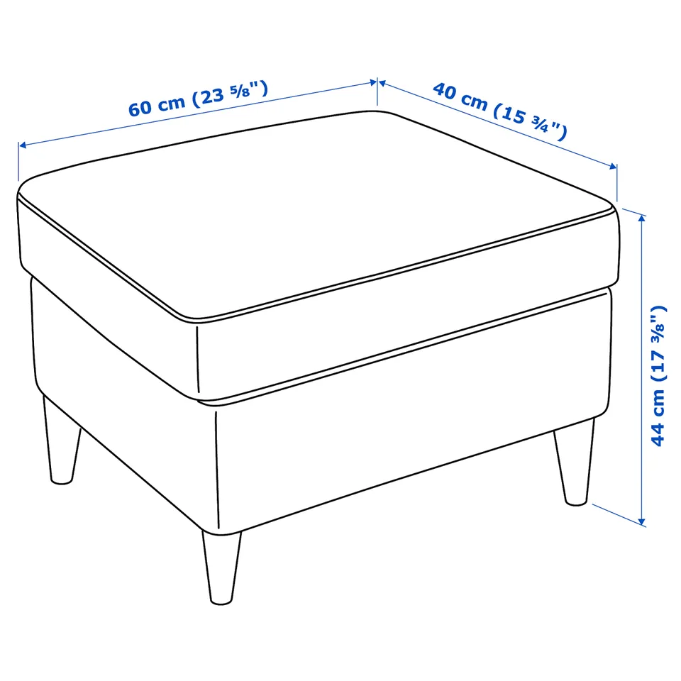 part: STRANDMON footstool