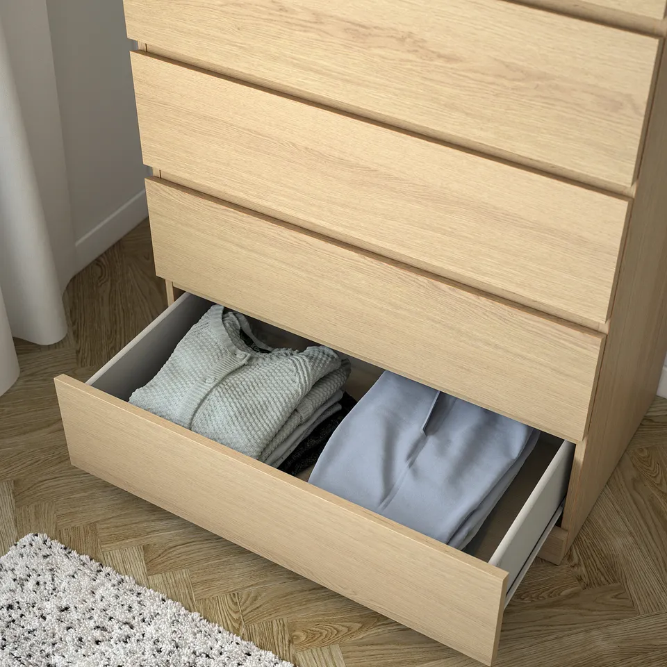 part: MALM chest of 6 drawers