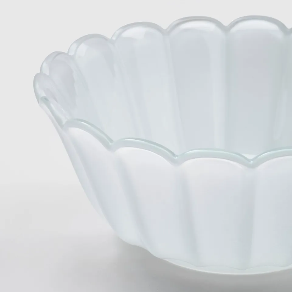 SMÅNÄCKROS Decorative bowl, white, 15 cm