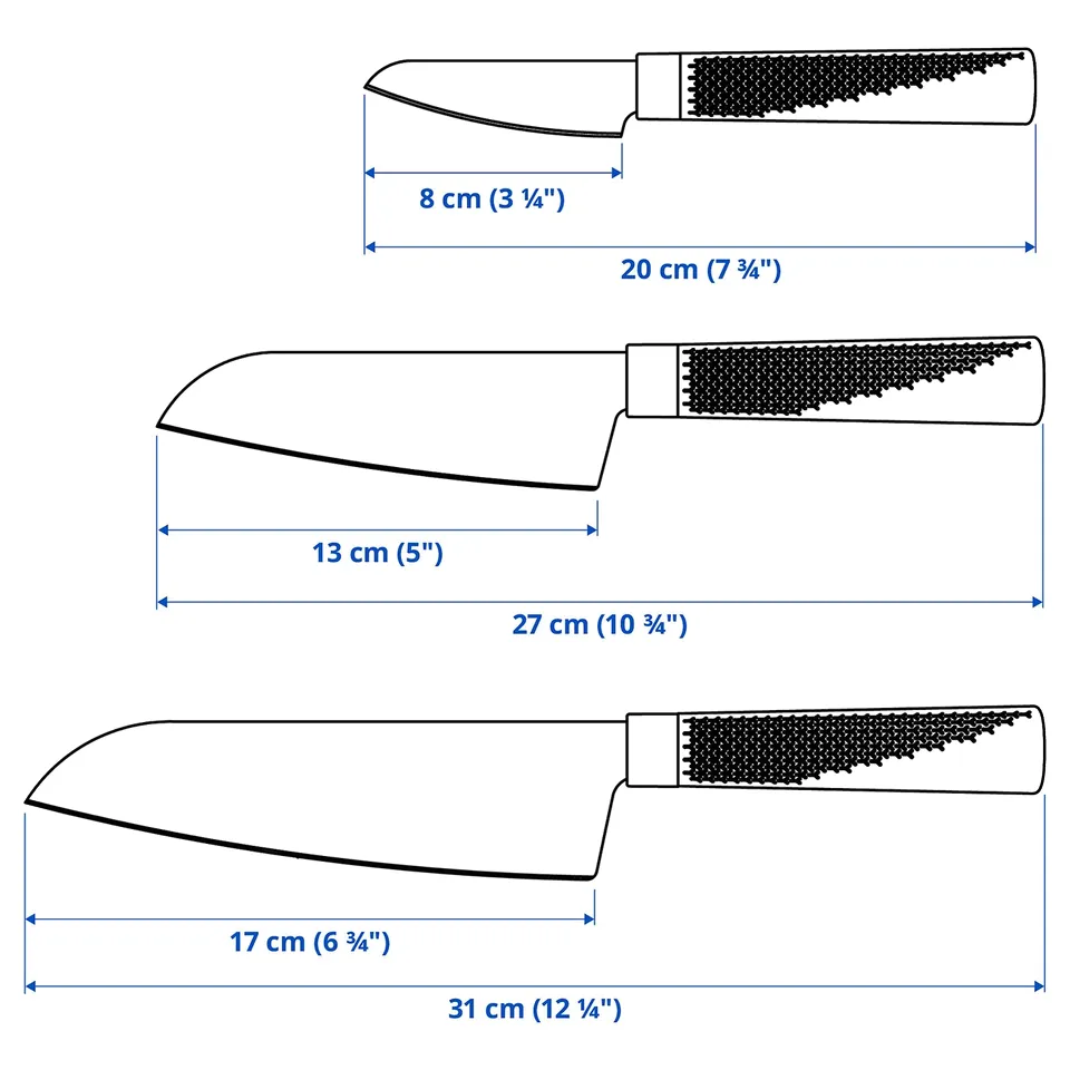 Illustration with measurements for the product: FÖRSLAG.