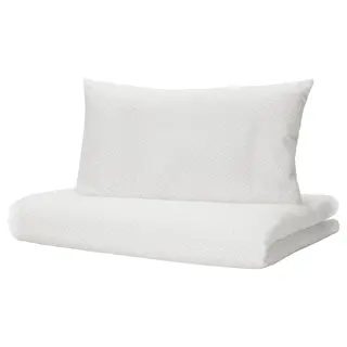 LEN duvet cover 1 pillowcase for cot, 110x125/35x55 cm