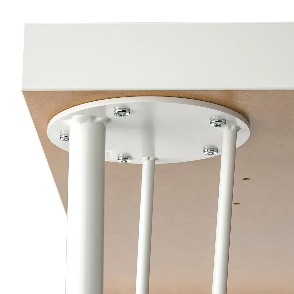 LAGKAPTEN / KRILLE Desk, white, 120x60 cm