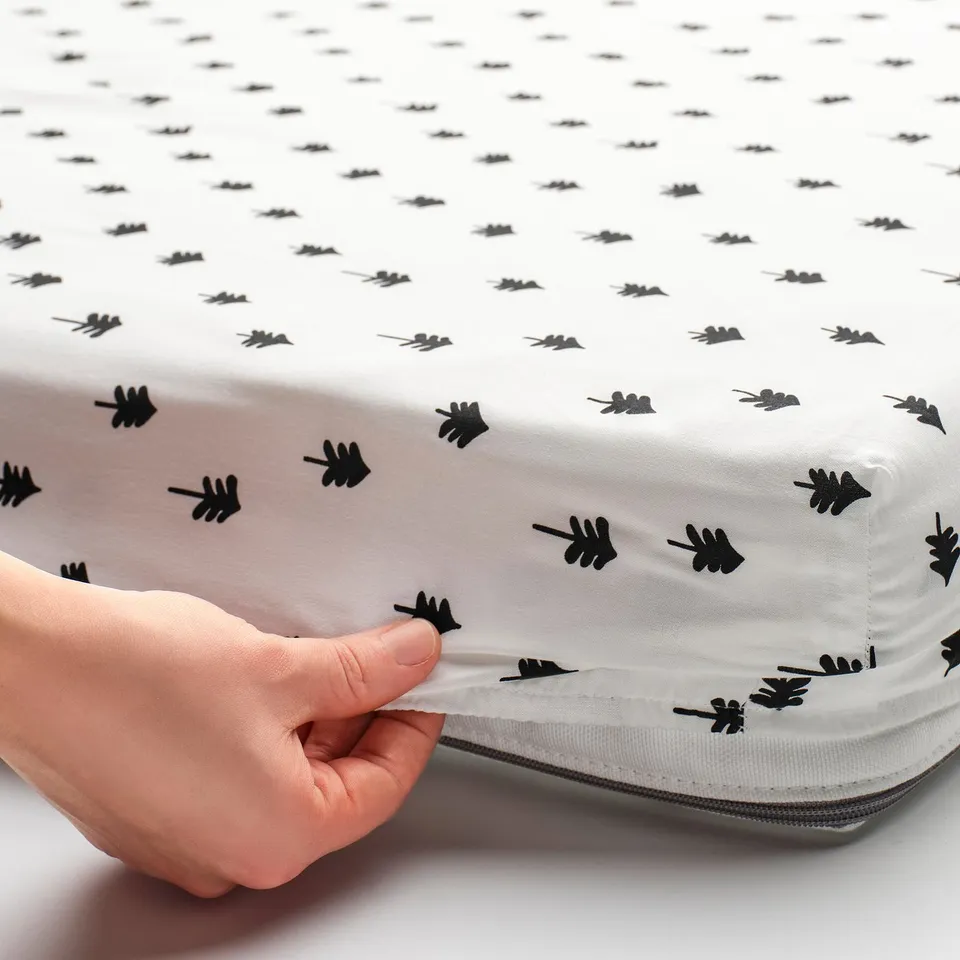 part: GRÖNFINK fitted sheet for cot
