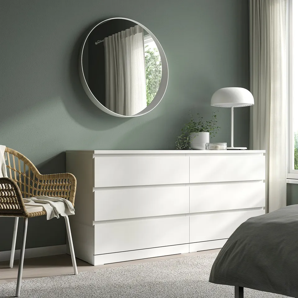 part: MALM chest of 6 drawers
