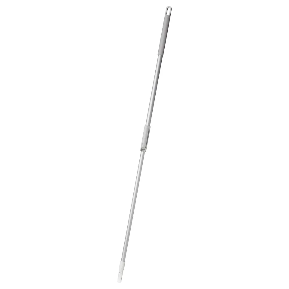 PEPPRIG silver telescopic cleaning handle - adjustable, aluminium, slim, modern