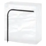 HYLLIS cover, transparent/in/outdoor, 60x27x74 cm
