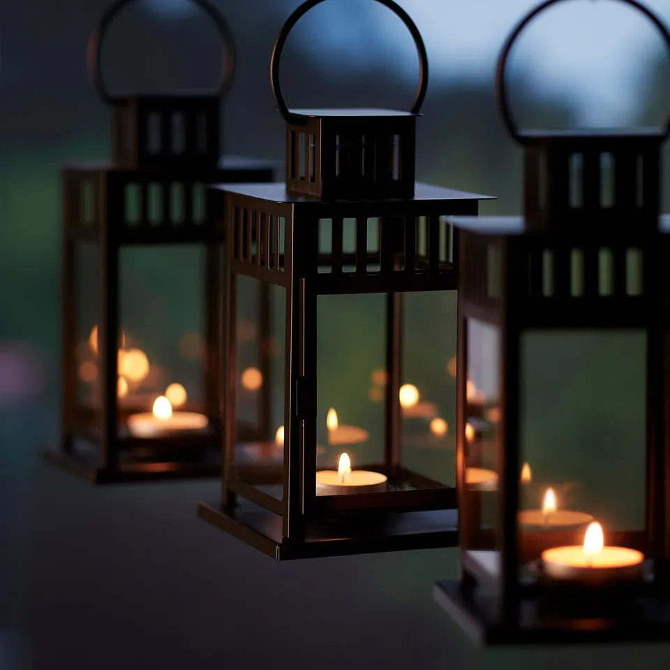 part: BORRBY lantern for tealight