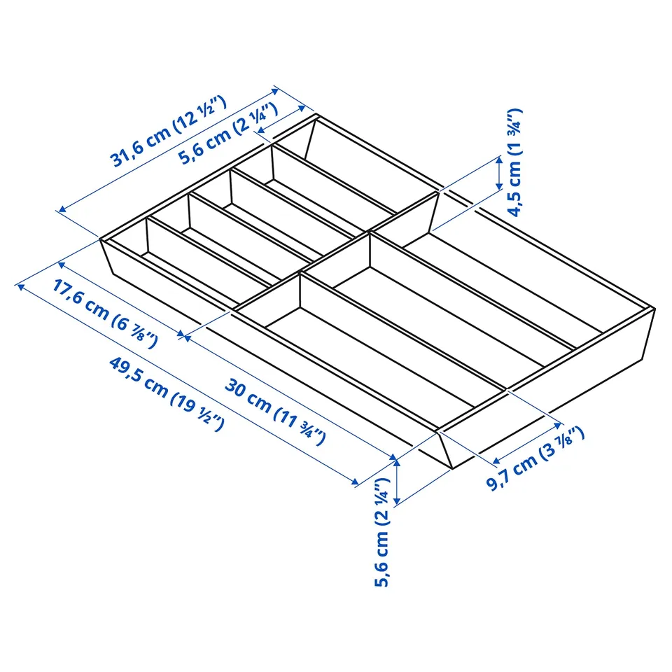 part: UPPDATERA cutlery tray