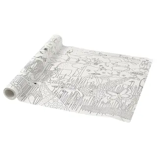 SANDLÖPARE colouring paper roll, savannah, 10 m