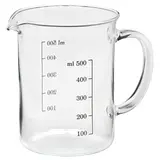 VARDAGEN measuring jug, glass, 0.5 l