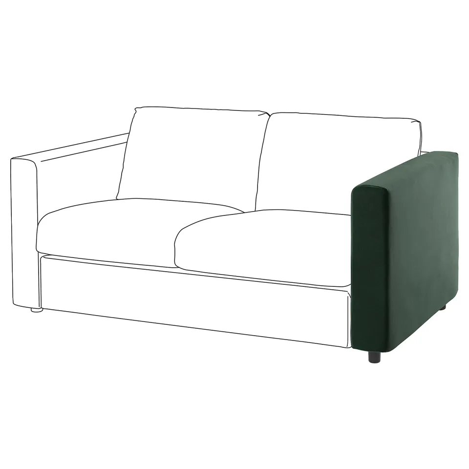 part: VIMLE cover for armrest