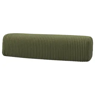 JÄTTEBO headrest cushion, Samsala dark yellow-green, Width 64 x Height 16 x Depth 25 cm