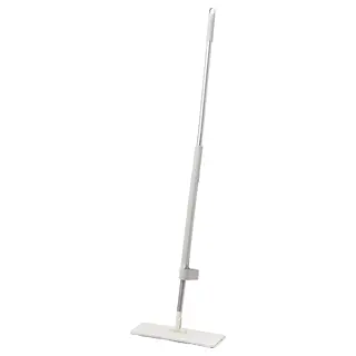 PEPPRIG squeeze-clean flat mop, grey, Length 37 x Width 12 cm