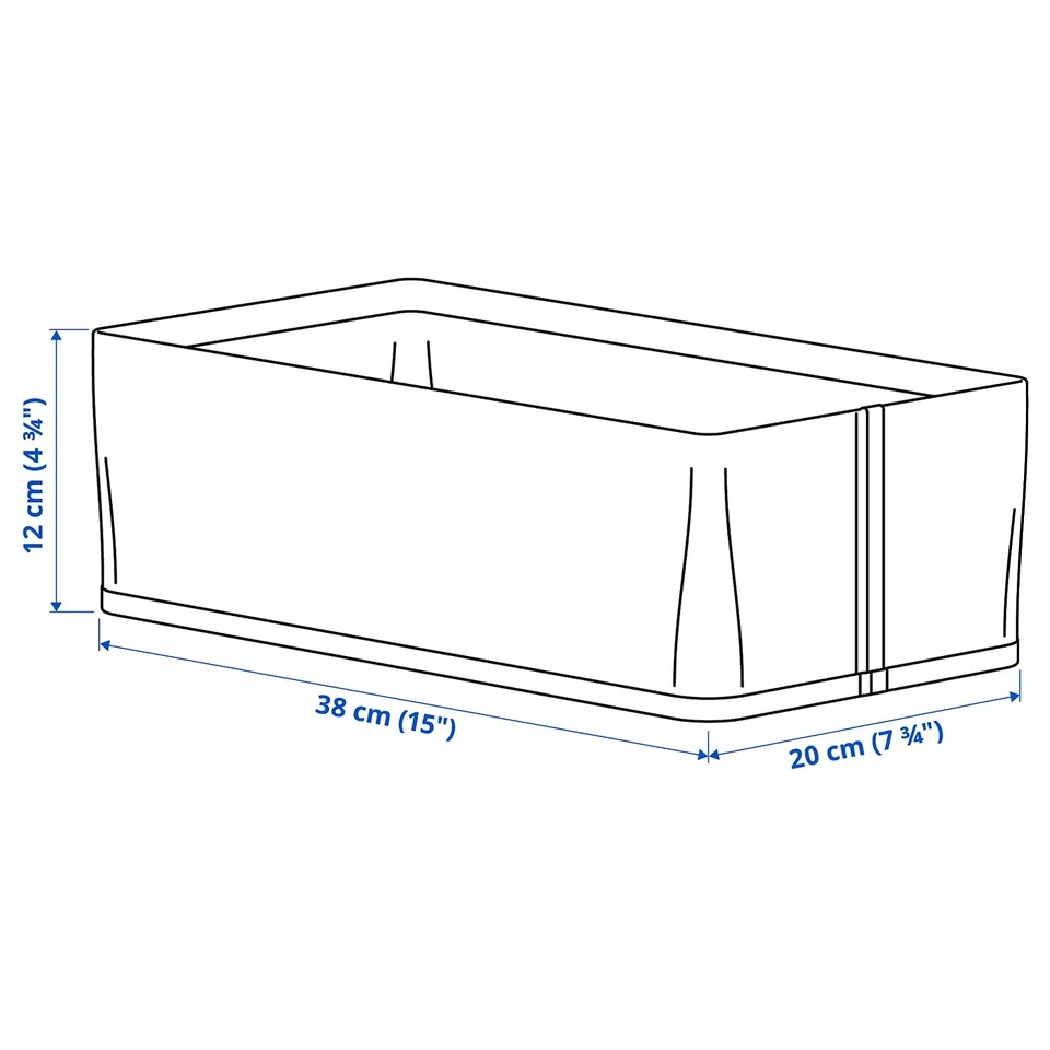 Illustration with measurements for the product: PURRPINGLA.