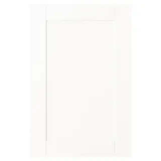 SANNIDAL door, white, 40x60 cm