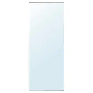 HOVET mirror, aluminium, 78x196 cm