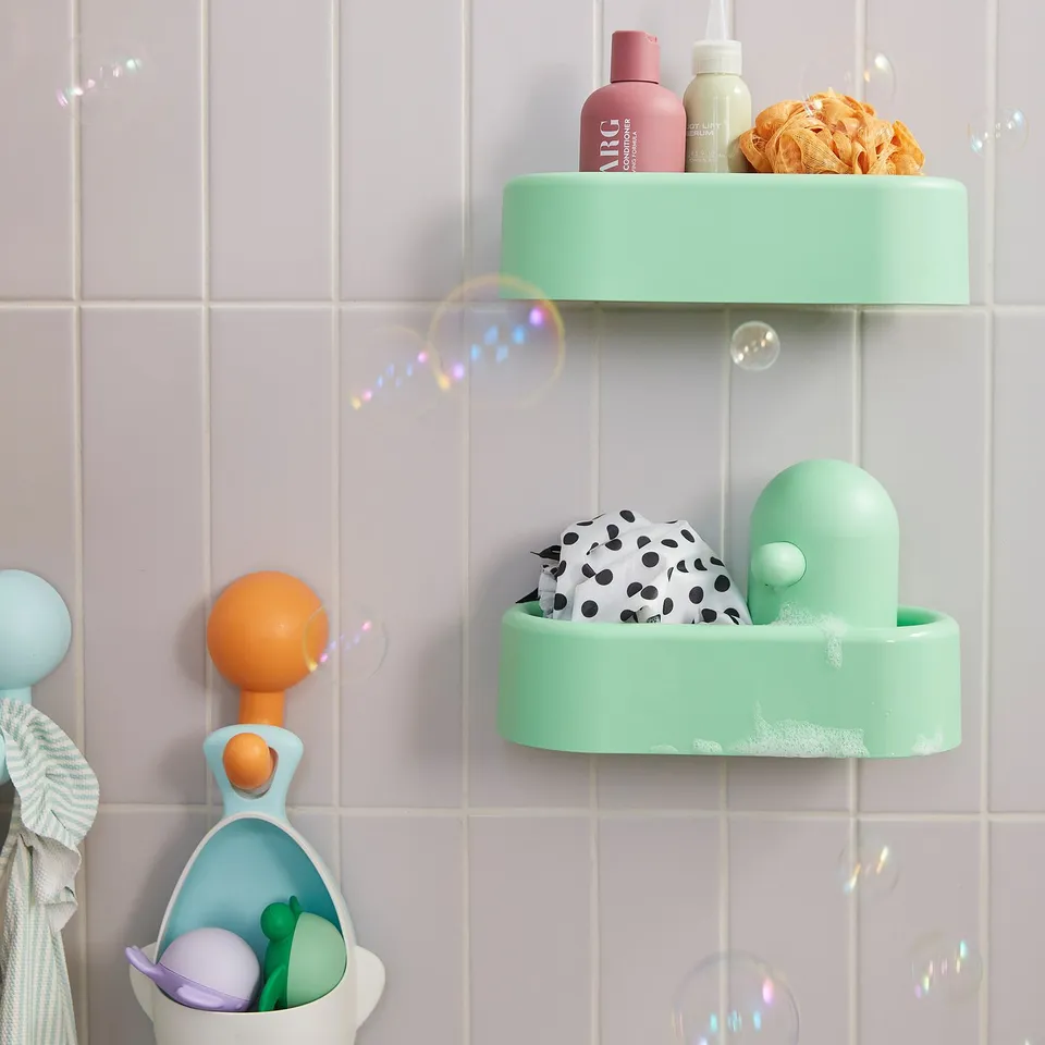 part: HUMLESJÖN basket with suction cup