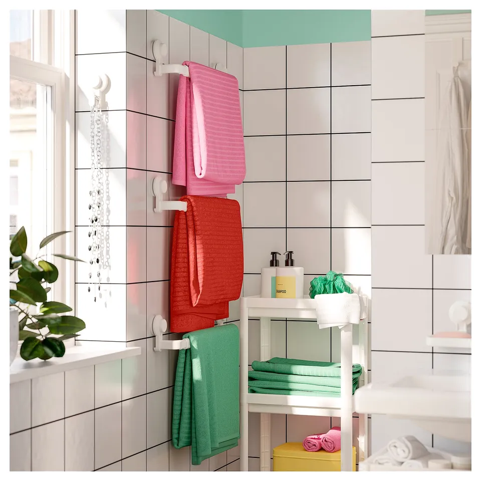 VESKEN Shelf unit, white, 37x23x101 cm