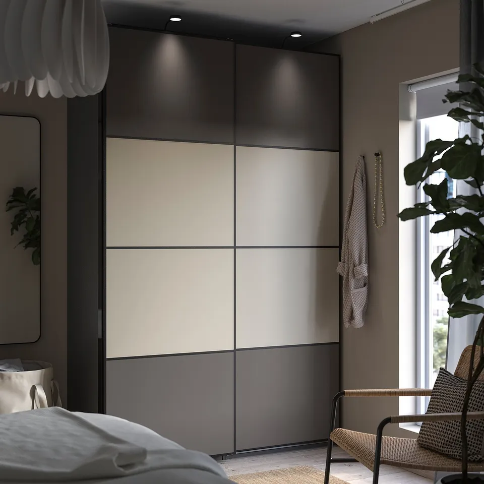 part: MEHAMN 4 panels for sliding door frame