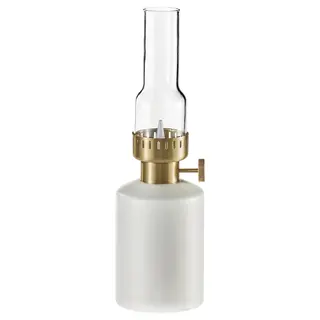 KNÖLTÅNG LED table decoration, battery-operated white, Height 18 cm