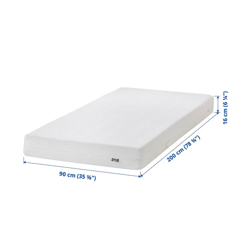 Illustration with measurements for the product: ÅBYGDA.