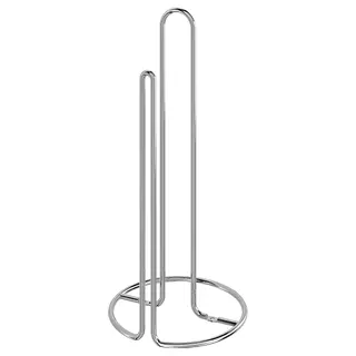 TORKAD kitchen roll holder, silver-colour, Height 28 cm