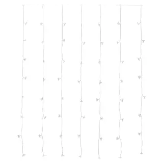 STRÅLA LED lighting curtain, star, Width 120 x Height 160 cm