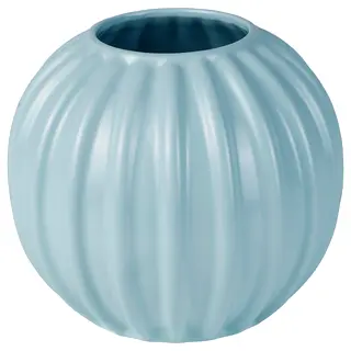 SKOGSTUNDRA vase, light blue, 15 cm