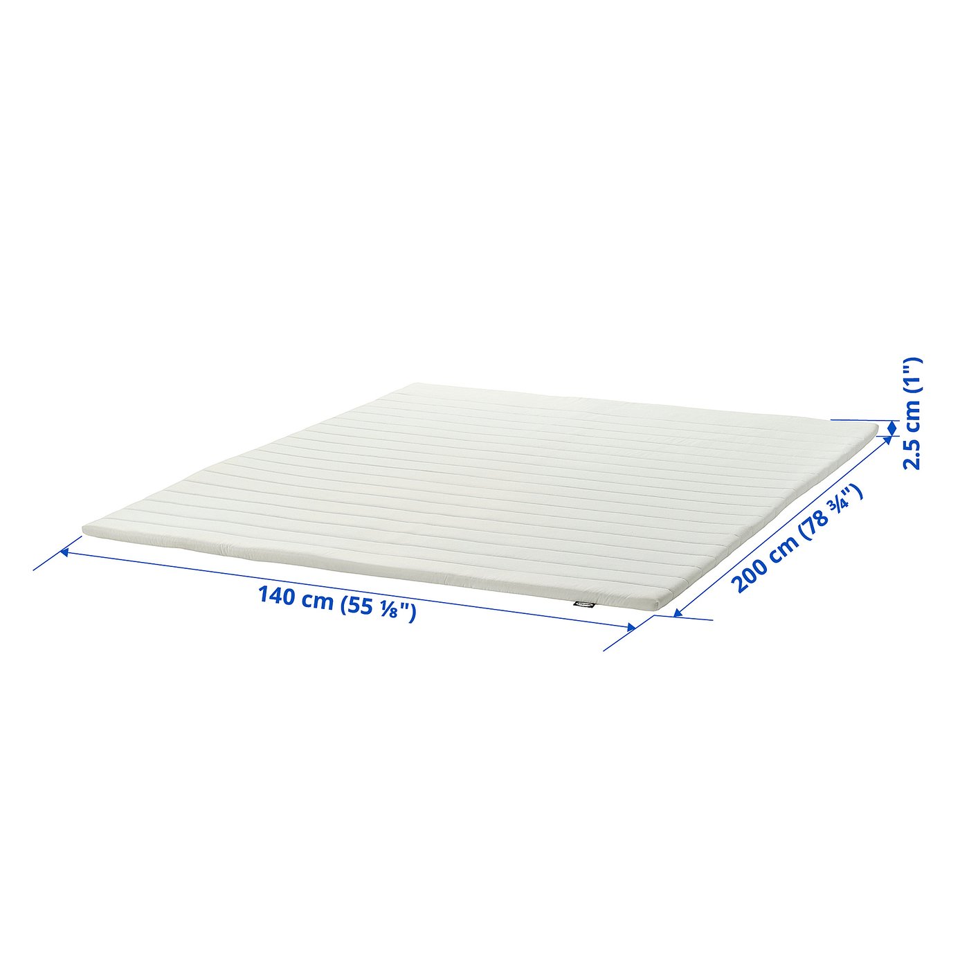 Illustration with measurements for the product: NOPAKTE.