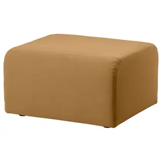 STOCKHOLM 2025 pouffe, Alhamn beige, Height 40 x Length 65 x Width 69 cm