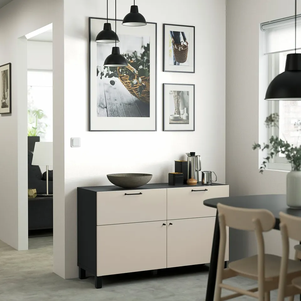 part: BESTÅ storage combination w doors/drawers
