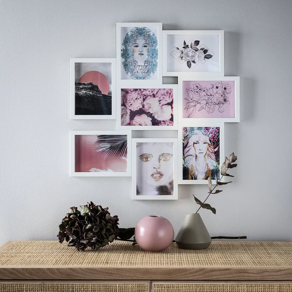 part: VÄXBO collage frame for 8 photos
