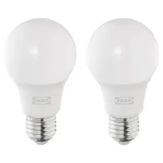 SOLHETTA LED bulb E27 806 lumen, globe opal white, 4000 K