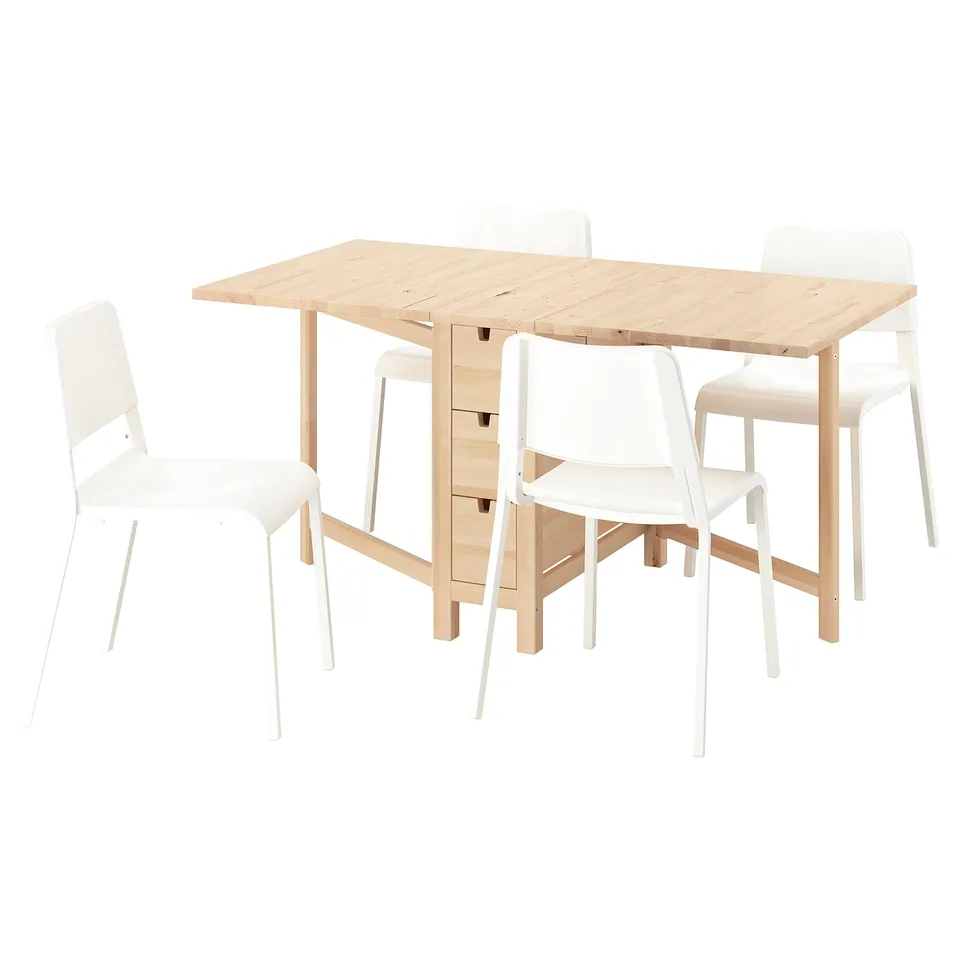 part: NORDEN / TEODORES table and 4 chairs