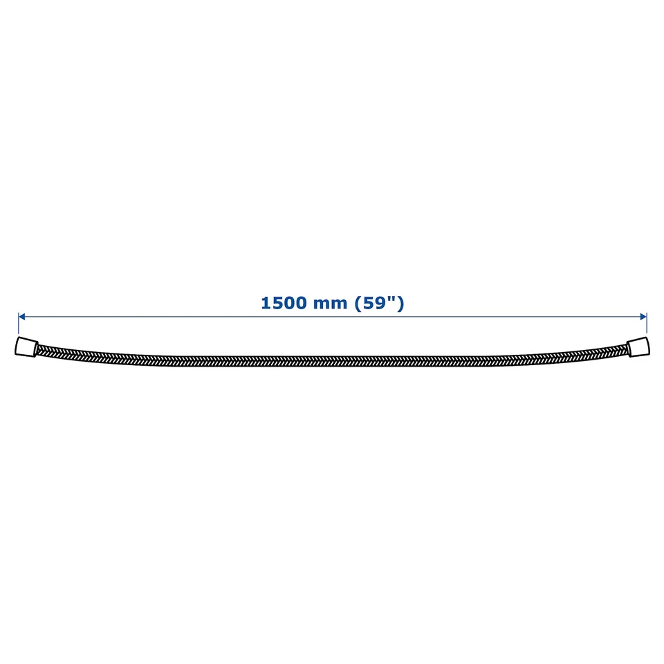 Illustration with measurements for the product: LILLREVET.