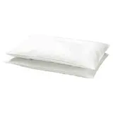 LEN pillowcase for cot, white, 35x55 cm