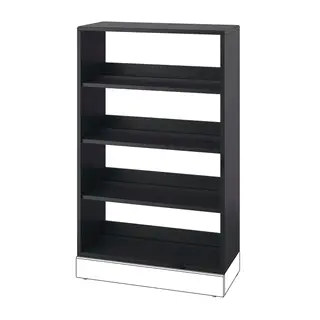 HAVSTA shelving unit, black, 81x35x123 cm