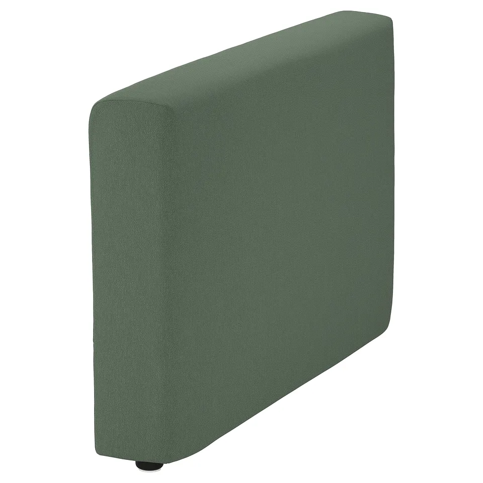 VIMLE Armrest, Knäbäck grey-green